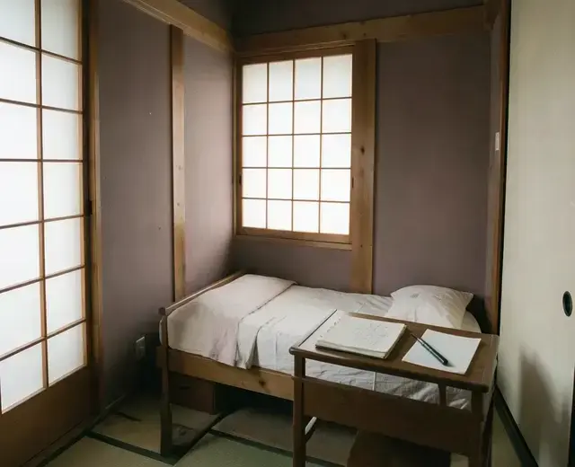 室町の寝室になった書斎