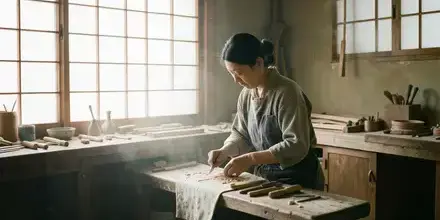 2007年創業時の小さな工房