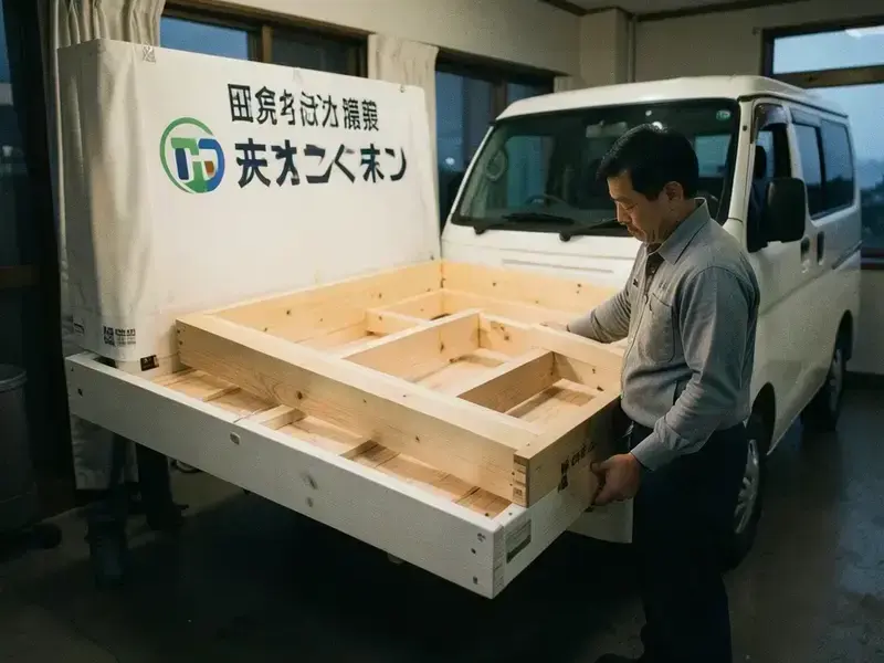 全国対応の納品ネットワーク