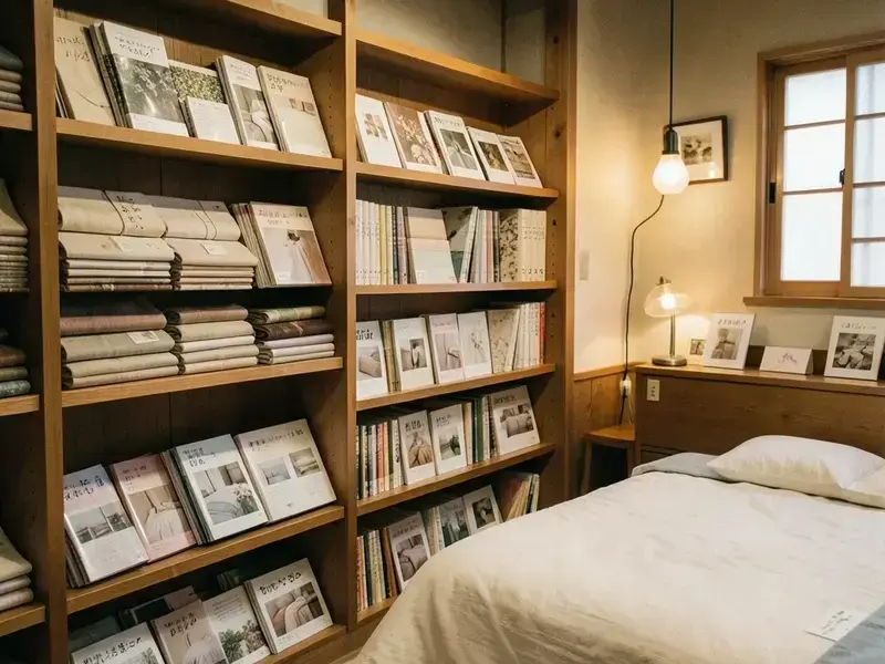 工房の図書室